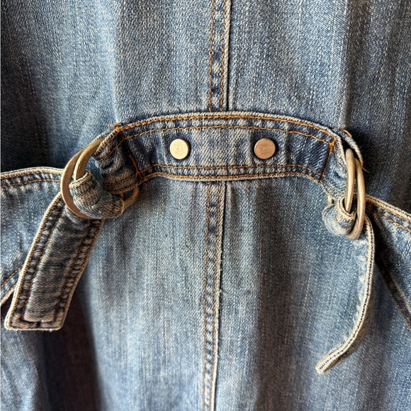 Free People Denim Kimono Sleeve Jacket - Picture 4 of 10